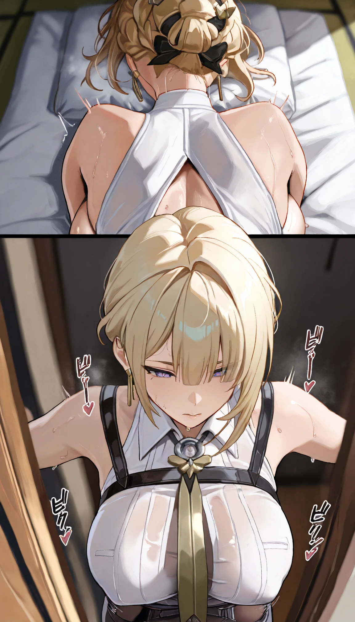 NSFW,Faltria,Cropped shirt,Off the shoulder,Micro Mini Skirt,belly button,Embarrassed,blush,(Perfect hands),(Perfect Anatomy),(masterpiece),(highest quality),train,One man,being molested by a man,A man is groping her breasts,I feel pleasure,orgasm