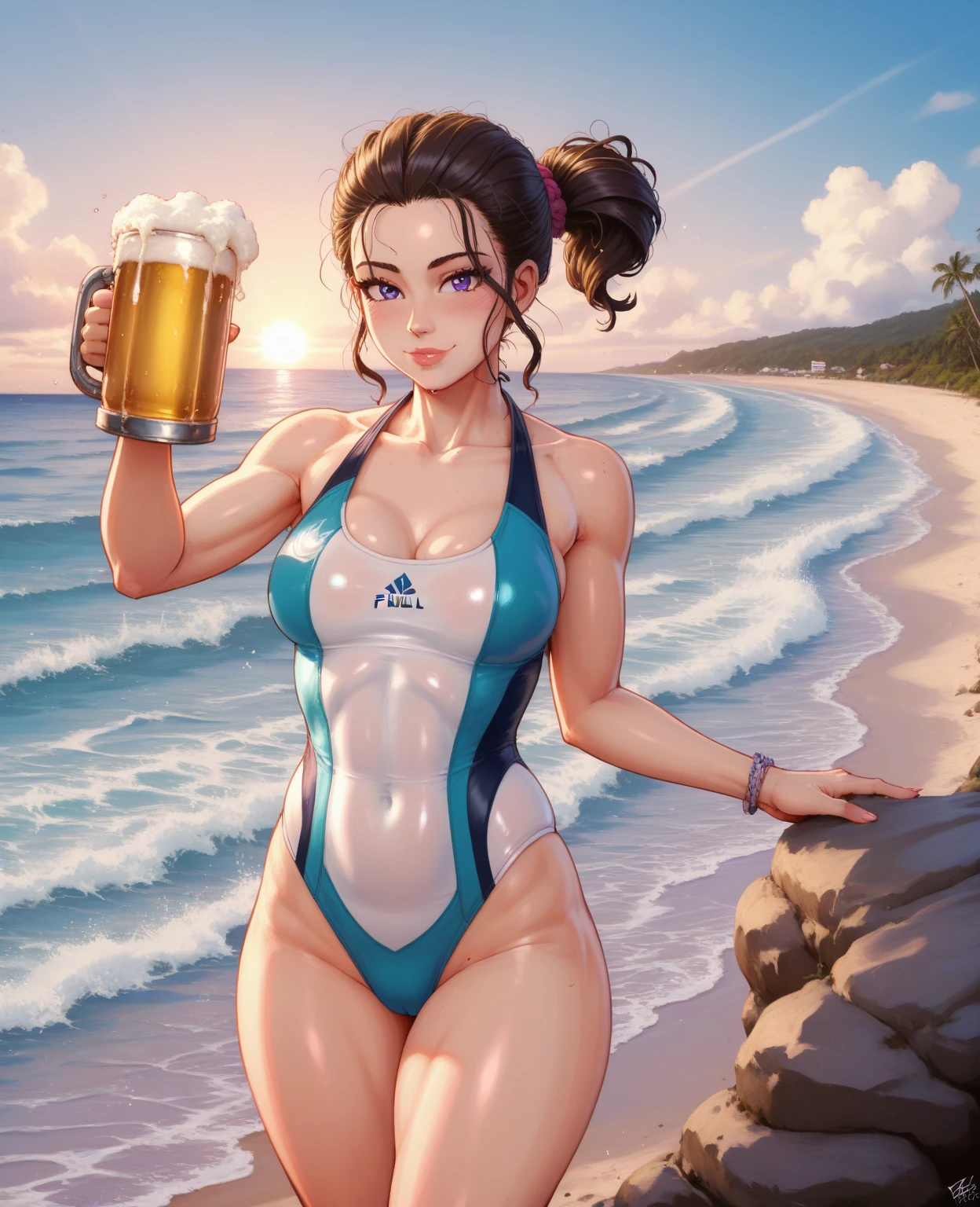 Enjoy pool parties, beer, and beautiful girls in swimsuits as you please