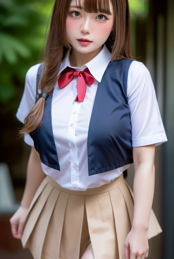 Mature Woman、(masterpiece、highest quality、High resolution:1.3)、High-definition RAW color、Gentle on the skin、(anime painting:1.1)、(highlight:1.8)、(Blue tone)、
 Daytime:1.9,
Inside the door、Daytime:1.9、After the Rain、電車の中in、電車の中in、solo、One girl sitting、
One Girl、[Wet]、Large forehead:1.6、Sit on、Glowing Skin、Shiny Hair、look up_in_Audience:1.9、[Grin]Laughter、Embarrassing、
3 fingers:1.6、A bow tie、Knee-length、That&#39;s pink:1.9 Panties、Panty shot、 
Pink good:1.4、White Band School_bag、School_uniform、Large shirt、Pleated skirt、、