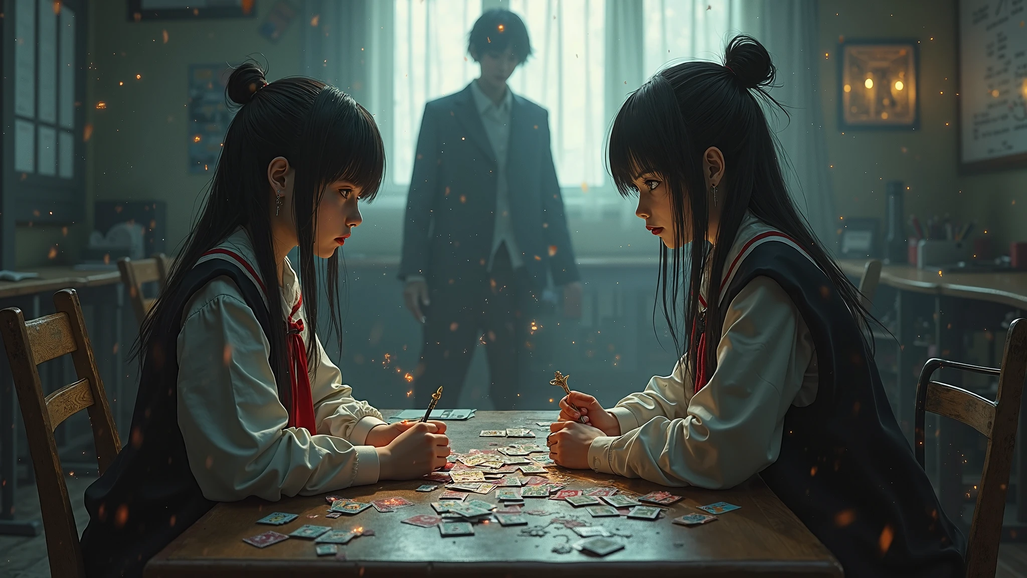 Ultra-realistic photograph, fotorealista, surreal gothic fantasy ...