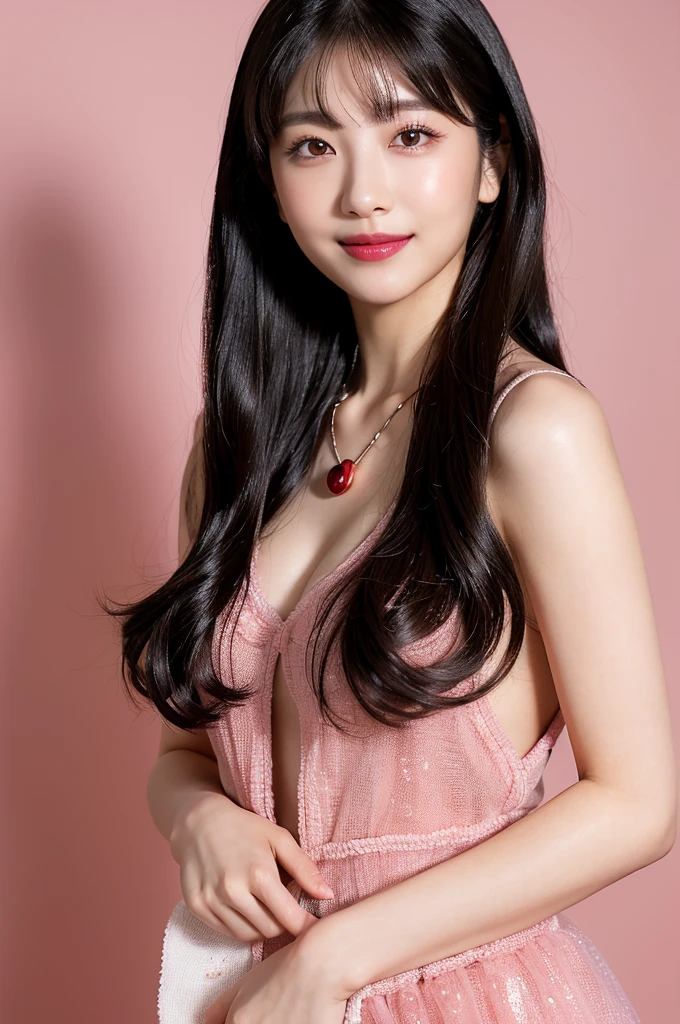 （（（（short detailed hair））））， （tmasterpiece），（（ultra - detailed））， （highly detailed CGillustration），（expressiveless）， （best qualtiy：1.2），Realistic 8K UHD，k hd，（1girll：1.2），High quality textures，Complicated details，detailed textures，finely detailled，high detal，extremaly detailed cg，High-quality shadows，Realistic facial representation，Detailed beautiful and delicate face，Detailed beautiful and delicate eyes，Black colored eyes，a face with perfect proportion，depth of fields，cinematric light，lens flare glow，Ray traching，ssee-through，in her 20s，Highlight the nose，Slender face，tall girl，（largeeyes：1.2），Blushlush，glossy lips，Perfect body，Skinny body，light particules，（a narrow waist：1.3），big cleavage breasts，distinct_image，high_resolution，（Glossy glossy skin），Focus individually， ， （Fine beautiful eyes and detailed face），（详细的脸）， （hair streaked hair）， light source contrast， （Fake smile））， （pureerosface_v1：0.5） ， （ulzzang-6500-v1.1：0.5），