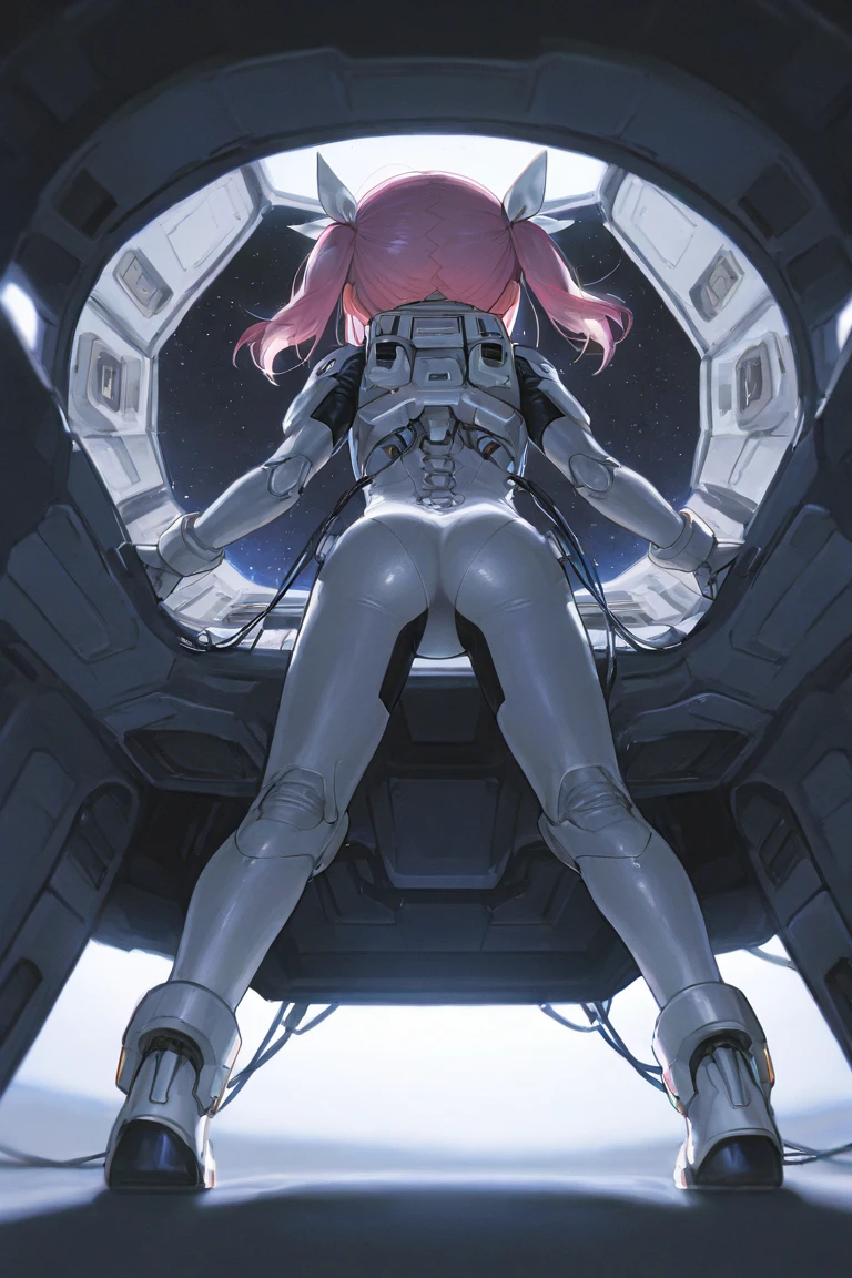 score_9,score_8_up,score_7_up,saurce_anime,rating_explicit, 1girl, pointy ears, elf, red hair, long hair, (huge breasts), embarrassed,blush,happy, hospital gown, sex,vaginal,doggy_style,large penis,machine penis in pussy , Machine dildo , Machine tentacle,cum on body,excessive cum,drool,sweat,pussy juice,love juice,factory,detailed inside machine, cockpit,detailed inside machine, cockpit,gears, motors, shafts, transmissions, terminals,,from below,from behind,looking back,focus ass