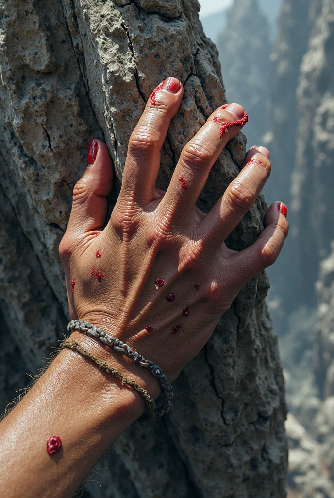 cool animated character art, closeup of a woman's lifeless hand submerged in clear river water at the banks of river, injuries and scratches on hand, broken bangles, scratches and burn marks , sunset lighting, colour graded, vibrant