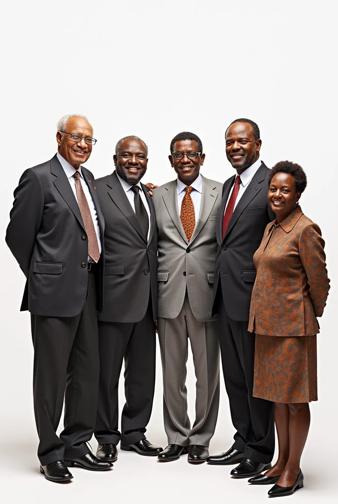 Namibia Leader Generate an image of Namibian leaders Hendrick Witbooi, Sam Nujoma ...