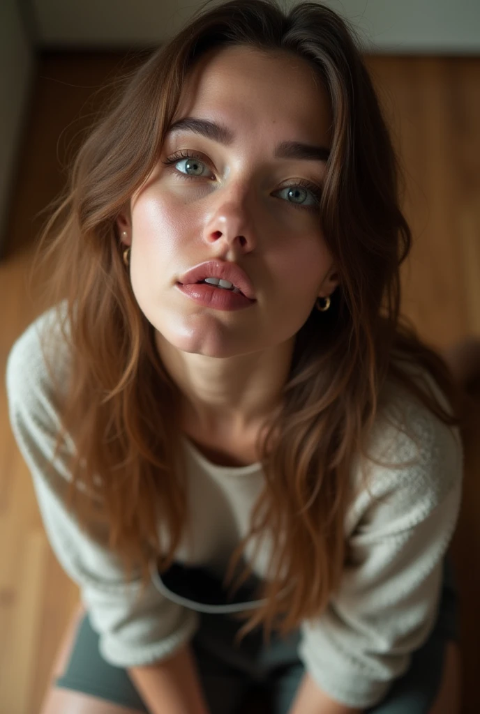 Une photo d’une belle Madison Frost, 23 ans, [Ambre entendue:Lili Reinhart: 0.8], yeux bleus PAUSE, ((longs cheveux blonds)), élégante robe en velours à épaules dénudées et fente jusqu’aux cuisses. Une étole en fausse fourrure ajoute une touche de glamour. Ambiant: Le dîner-croisière est illuminé par de douces bougies, et les invités dégustent une cuisine gastronomique tout en naviguant sur les eaux hivernales. Le bruit des vagues douces et un cadre romantique. Elle a des cheveux bruns soyeux, gros yeux marrons, Beau visage, peau du visage brillante, cacher les mains, sans impression, très beau modèle Instagram, image réaliste. composition dynamique, mouvement, ultra - détaillé, incroyablement détaillé, beaucoup de détails, détails et coups de pinceau étonnants, lisse.