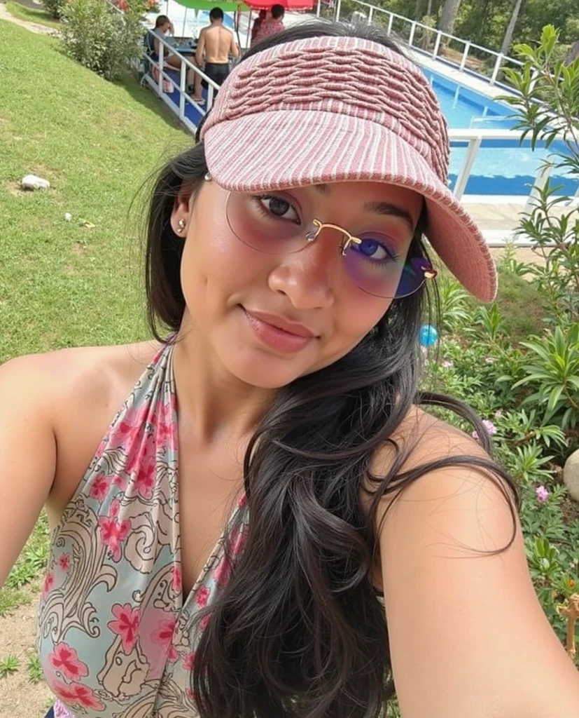 woman in a blue top sitting in a chair with a banana, by Nándor Katona, 3 5 year brazilian mother, frontal picture, 3 0 years woman, 30-year-old woman from cuba, foto realista, fernanda suarez, pilar, photo of a woman, profile image, 4 5 yo