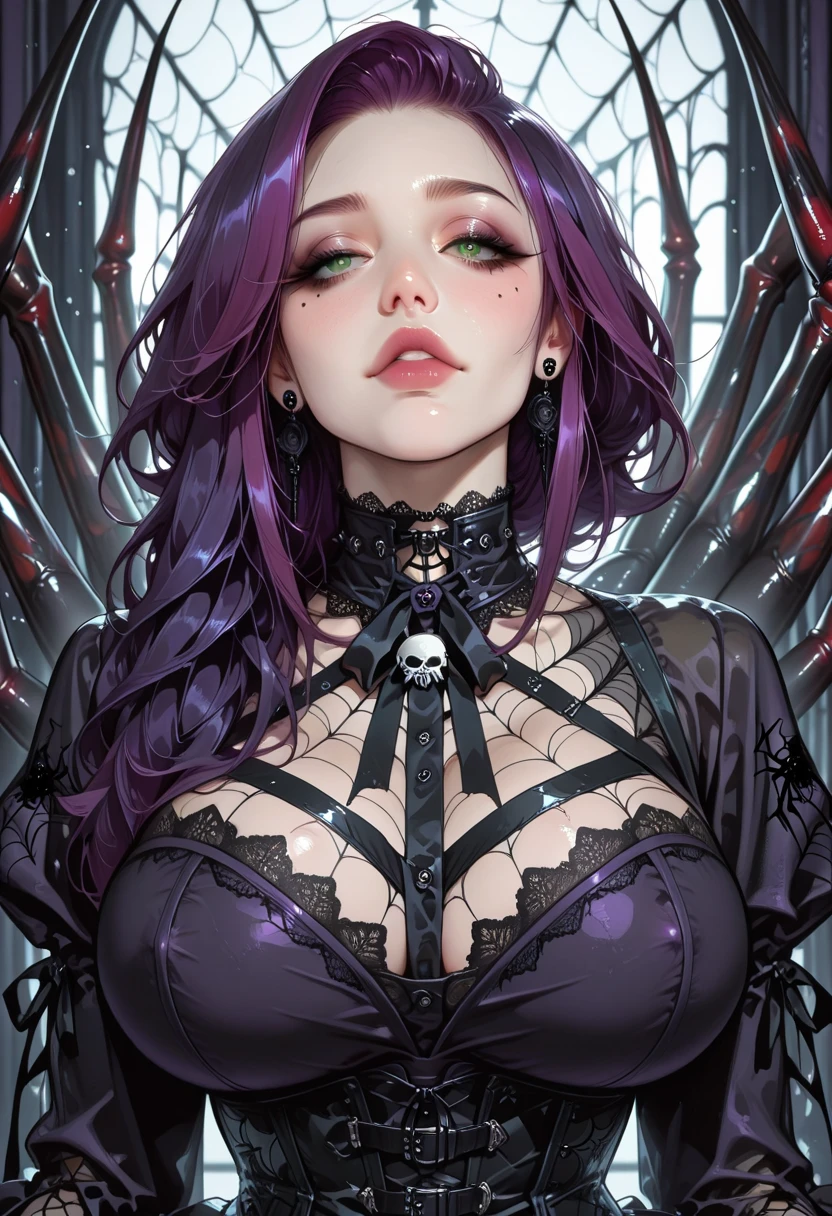 The beautiful girl in lace top and leggings is sitting astride a pile of skeletons in the center of the picture. She is holding a trembling sausage with juice squeezed out in her hand and smiling. There are multiple comic storyboards in the background，cbt, sausage bondage,sausage insertion,Sexy, trampling sausage with high heels heel,(masterpiece, best quality:1.2)，1 beautiful girl,sexy，comic storyboard:2, leggings, sit astride, axially symmetrical:2, ,femdom，sounding，cbt，hold，smile，colorful，leggings，thin gap，cameltoe，insertion，trembling，juice，spray， Long hair,Lace top,Sexy, Shiny leggings, High heel，cleveage, trampling, in forest, saliva , Mucus，