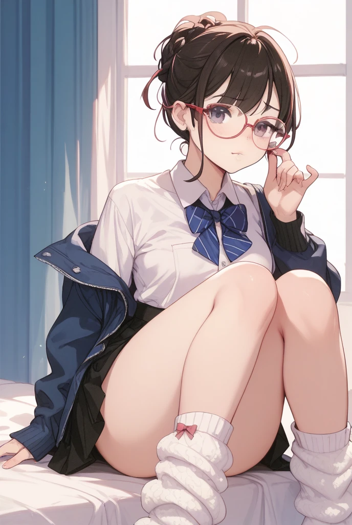 mei, thighs, nude, high heels, tits, full body, pussy