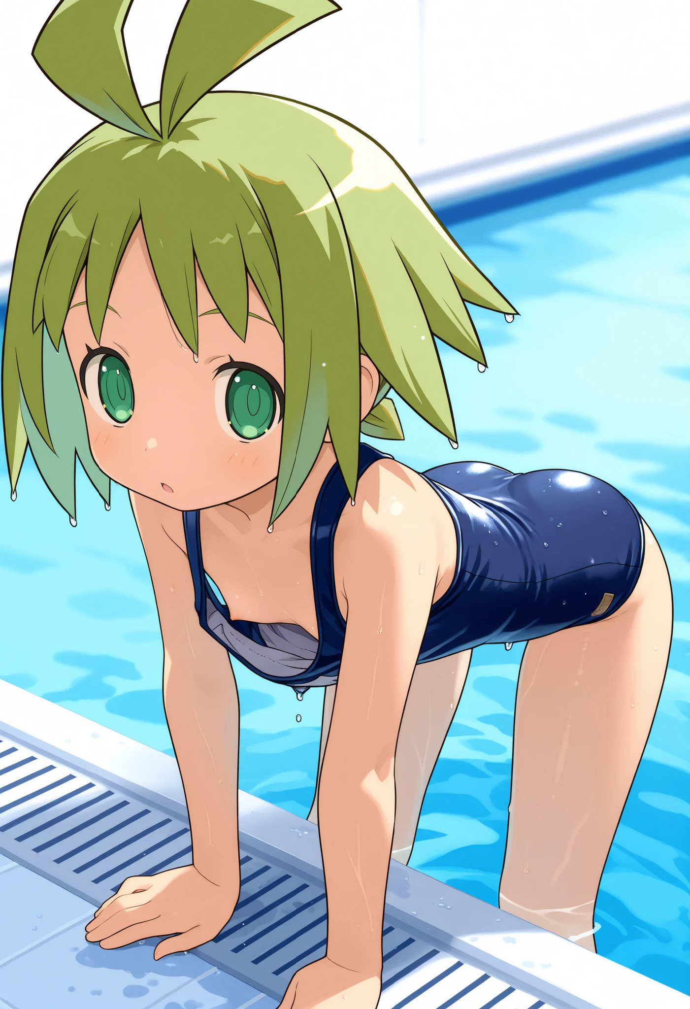 Maka_albarn_(soul_eater), maka albarn, green eyes, twintails, small breasts, completely nude, dynamic pose, rooftop, night, in the style of soul eater, fingering, female masturbation, spread legs, gaping pussy, dripping wet pussy, squirting, orgasm, ahegao