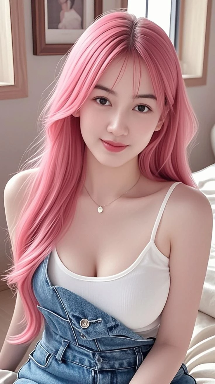 Japan teenage girl, Accentuate your breasts, ((Big Breasts)), Earrings, necklace, bracelet, ring, Tear mole, Portrait.
smiling、bionde、、High resolution、masterpiece、最高quality、Winner of numerous awards、quality、Textured skin、Blushing、LOL、((Toothy grin))、river、((big smile))、((big laughing))、hair ornaments、((White micro bikini)),((Pink Hair))