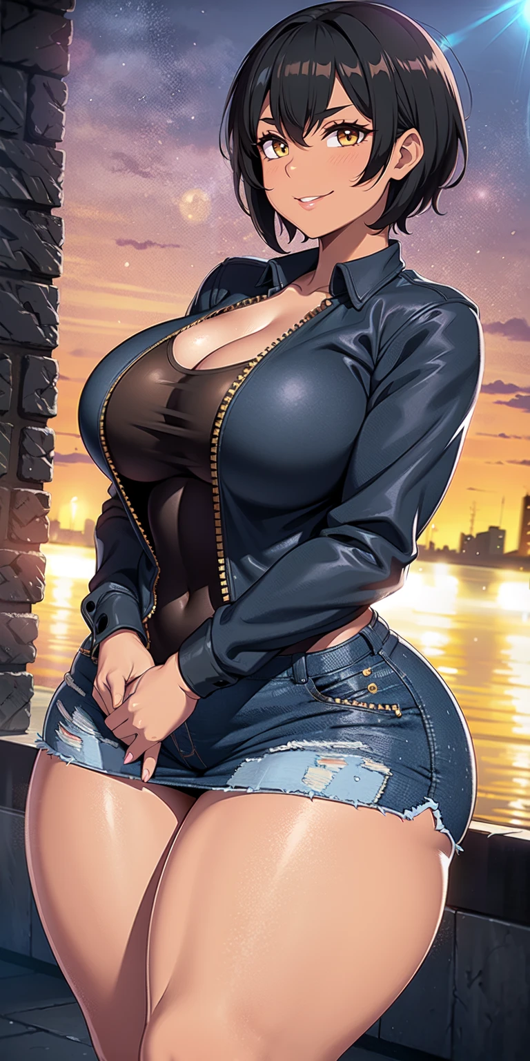 1female，aged 40，Huge breasts，Pornographic exposure， 独奏，（Background with：large grassland）， She has long flowing hair， standing on your feet，Sweat profusely，drenched all over the body，，blue color eyes，frontage，Blue straight hair， curlies，mostly cloudy sky，（（（tmasterpiece），（Very detailed CG unity 8K wallpaper），best qualtiy，cinmatic lighting，detailed back ground，beatiful detailed eyes，Bright pupils，（Very fine and beautiful），（Beautiful and detailed eye description），ultra - detailed，tmasterpiece，）），facing at camera，A high resolution，ultra - detailed），熟妇，mature，revealing breasts，facing at camera，Flushed complexion，Orgasmic face，Pornographic exposure，Protruding underparts，Camel toes，with no underpants，legs are open，frontage，Full body photo of a beautiful sexy secretary in a miniskirt and sewn stockings，（（独奏）），At the office，high-heels，Craving sexual，