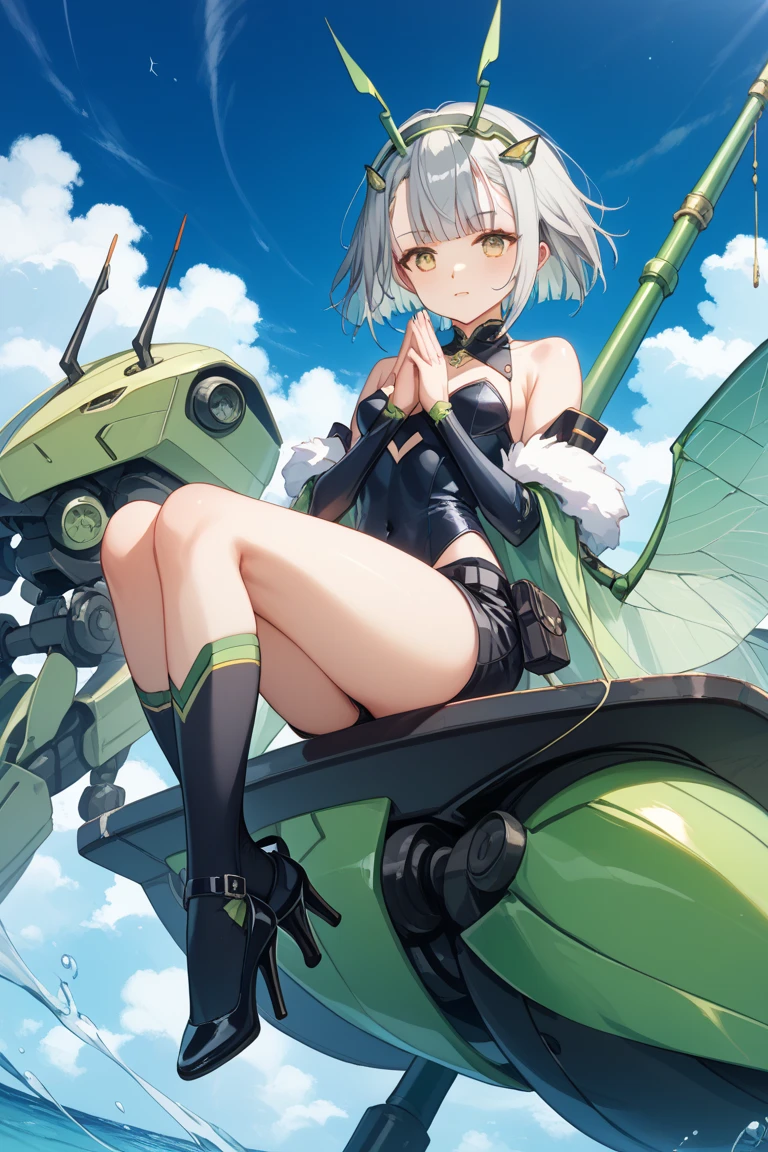 master-piece,hyper quality, hyper detailed,perfect drawing,Solo, Kogal、Black Gal、High school student、Student uniform、blazer、miniskirts:(0.8)、Turn around、((Panties in full view))、tannedskin:(1.2)、pretty smile、Cheeky smile、sunburn marks:(1.5)、(((Buggy socks)))、classroom、schools、morning、Beautiful background、Detailed drawing、Accurate drawing。