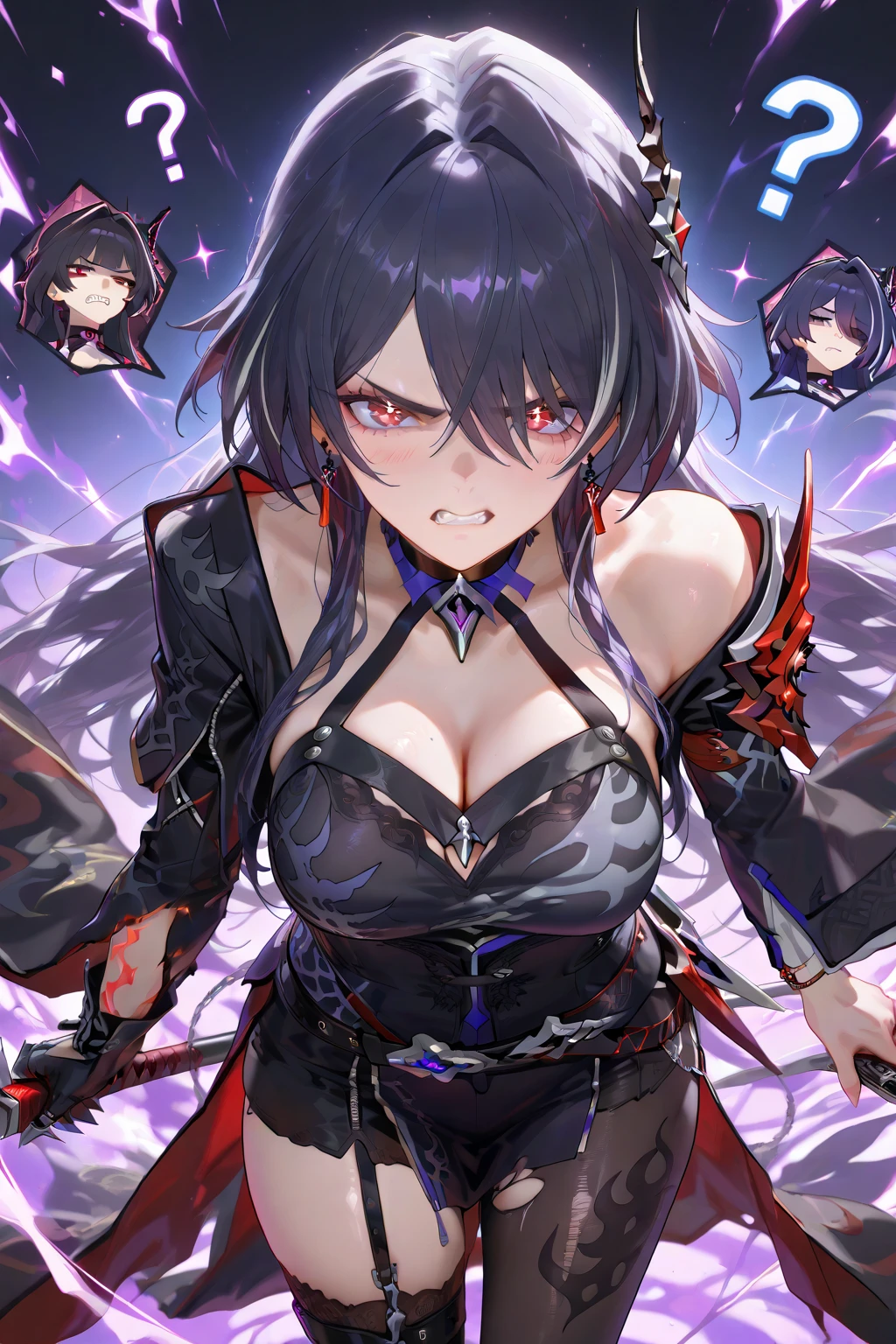 there is a woman that is laying down on a bed, Guviz-style artwork, style of anime4 K, Ross Tran 8 K, Digital cyberpunk anime art, Guweiz in Pixiv ArtStation, Guweiz on ArtStation Pixiv, e - girl, E-Girl, anime girl, Fanart Meilleure ArtStation,blacksilk
