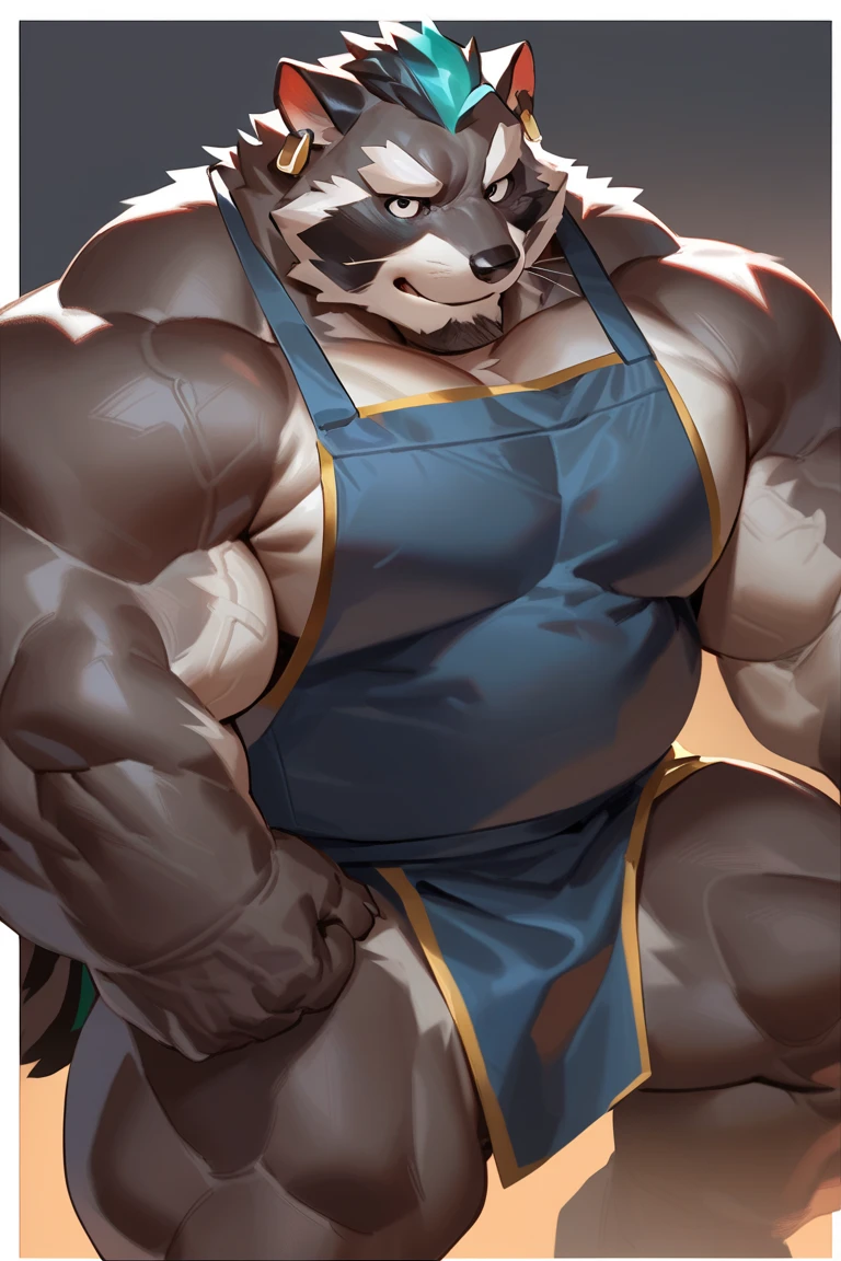 solo, male, medium muscular, black jaguar, in white underwear, underwear, ((focus body, furry focus, shades focus, body shades)) (((gray background, gray wallpaper, One color))), By darkgem, that mystikfox61, by glitter trap boy