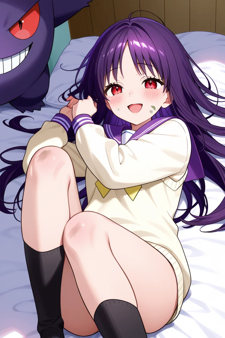 , furuderika, long hair, purple eyes, blue hair, blunt bangs,, , empty eyes , large breasts, nipple, parking , Heavy snowfall area, frozen, , Sweating profusely, Love juice, Wet Woman, female ,, crying, sea ,solo, naked, Peeing, lactation, projectile lactation