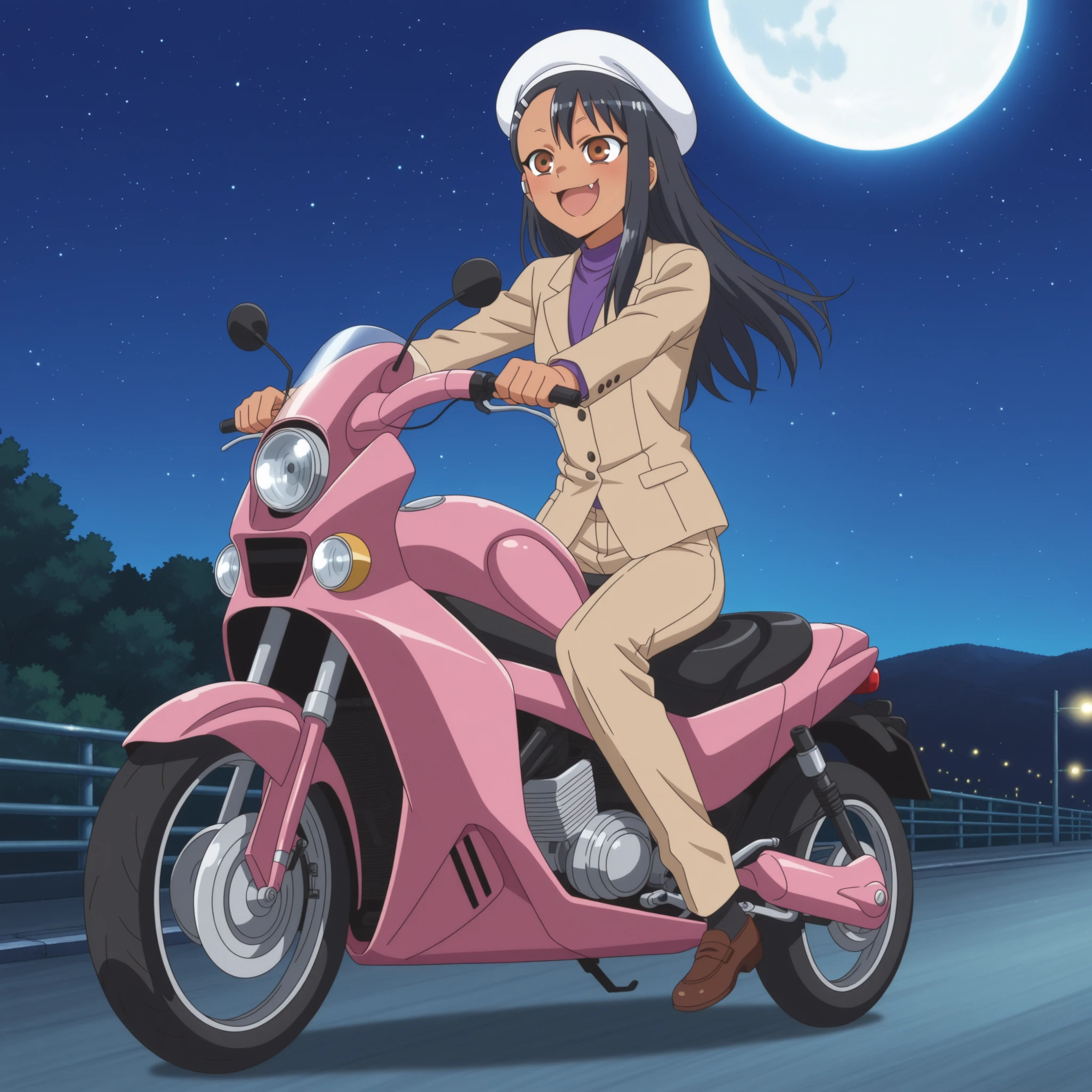 masterpiece, best quality, 1girl, smoke, riding motorcycle, abs
BREAK yellow flipped hair BREAK purple eyes
<lora:abs-3:0.8>
