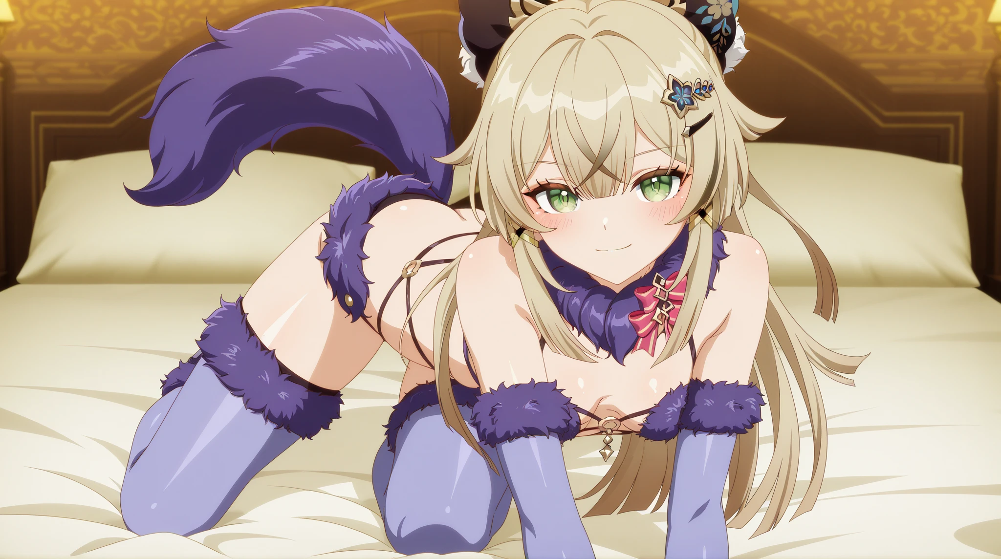 (4K、masterpiece、Highest quality、high resolution、Detailed light、Detailed Shadows、Detailed Design)、1 girl、Blonde、Short hair that is not too long、Fluffy curly hair、Blue and black clothes、beret、(Aggressive design)、((Modest chest、Small breasts))、Lace design leotard、barefoot、Shameless、Redness、Lust、Estrus、((Clothes get torn、Monster with tentacles、Tentacle torture、Sex、Tentacles entangle the limbs))、Transparent mucus、((sexual excitement、Sexポーズ、To be made to cum))、Glowing Skin、Overlooking