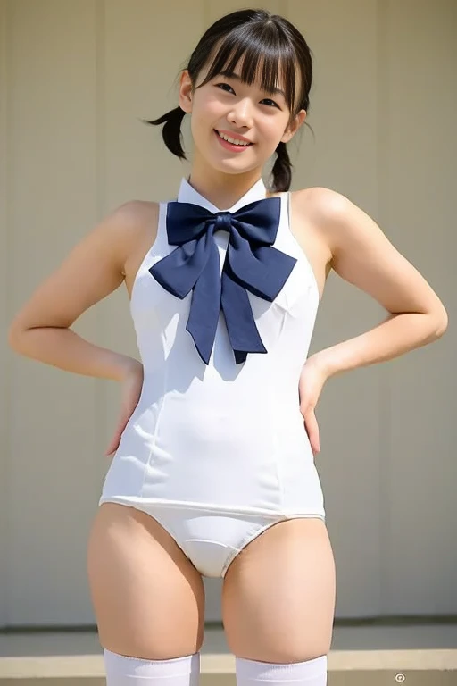 top-quality,ultra - detailed,tmasterpiece,hentail realism,Photorare,Bright lighting,1 girl in, Camera color temperature 3800k、an extremely beautiful 17-year-old girl, (kawaii:1.6),Thin smile, (Brown eyes),(dark brown hair),(By bangs),perfect glossy shiny skins,flawless skin,((erotick,Sexy and sexually explicit)),((Exact pointers，No discomfort)), large full breasts,big breasts thin waist, looking at viewert,((Crawl on all fours and look out the window)),(Put on a collar and tie it on a leash),((big and firm buttocks)),(((Take an obscene pose))),(Raise your hips and stick out your butt),,abnormally large breasts,((Spread your legs apart)), （With collar and chain...),(Black tiny high leg thong swimsuit、), In the daytime,Victorian bedroom、large king size bed、((squat down and turn your butt:1.3))、take a photo from behind、sit with your back straight、stick out buttocks、