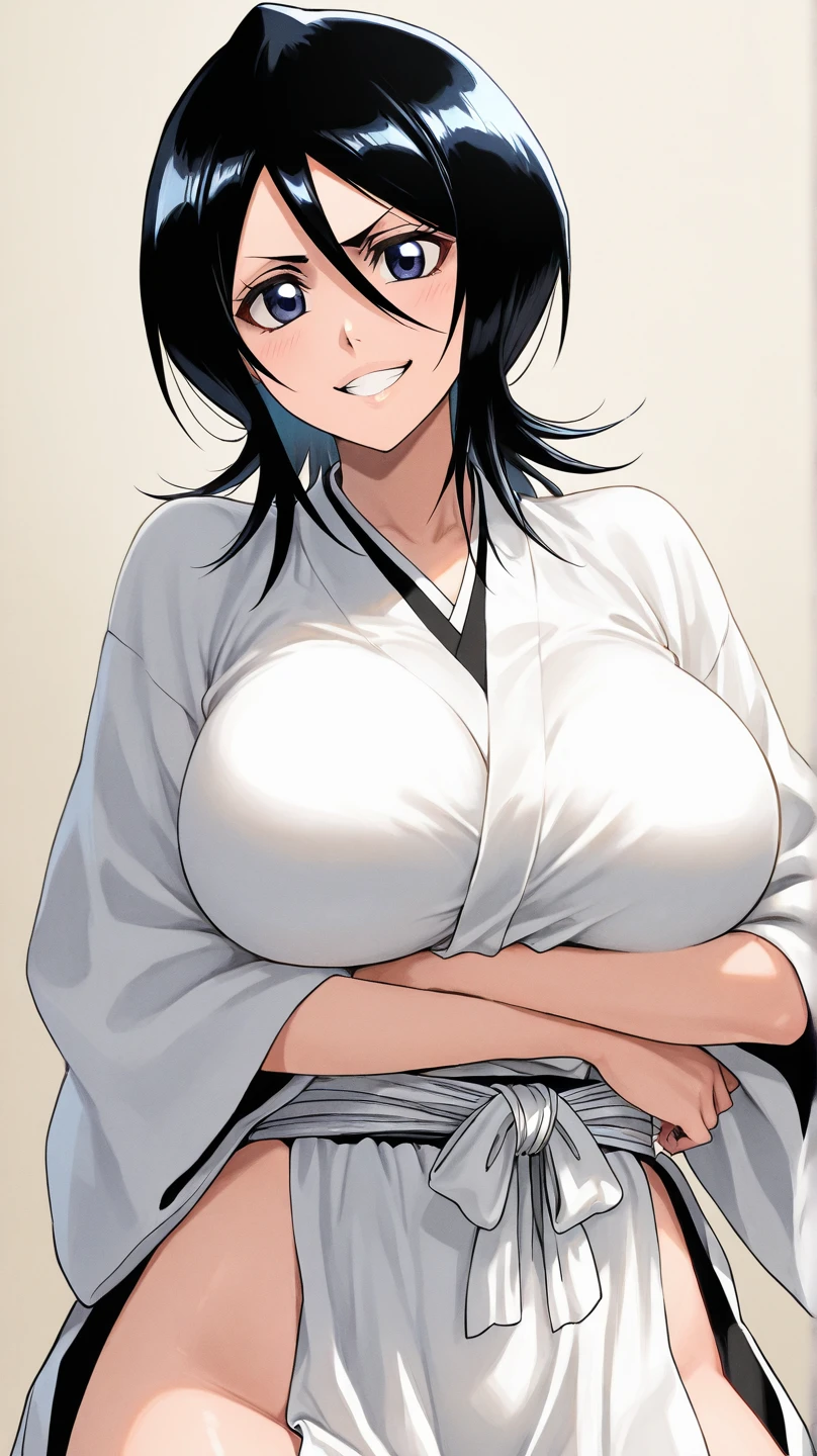 best quality,Shizune_Naruto,open clothes,bra, medium breasts<lora:epiNoiseoffset_v2Pynoise:1>