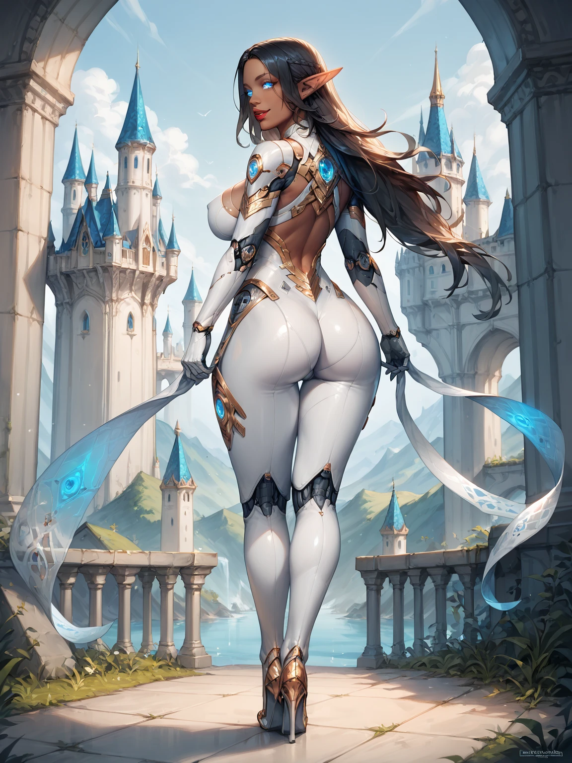 ((Highest quality)),(Ultra-high resolution),(Super detailed),(Detailed Description),((The best CG)),(masterpiece),Highly detailed art,(Fantasy art with intricate detail:1.5),