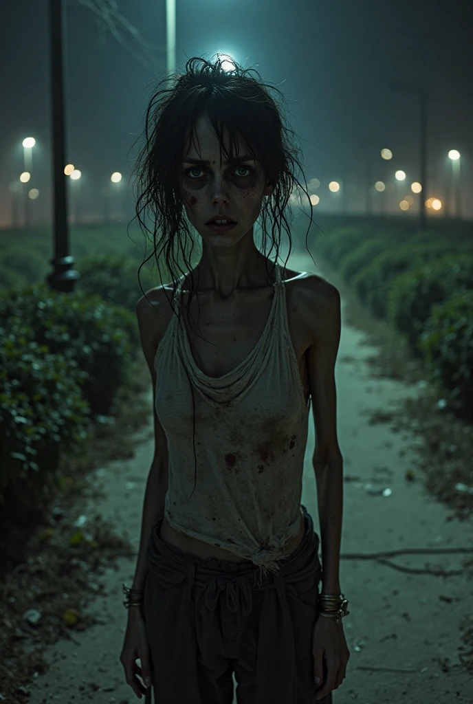 Girl White Skin in The Walking Dead