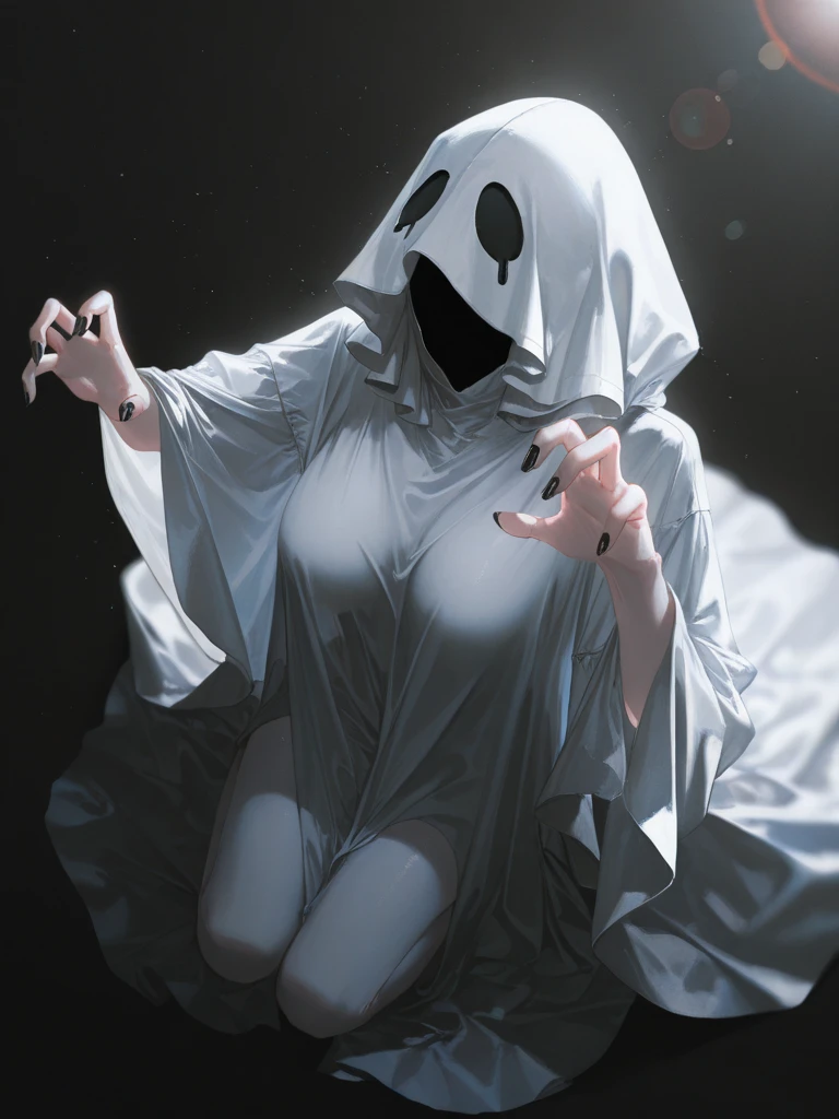 spirit photography、In the camera frame、Ghost photos、ghost、Midsummer、picture、Horror、occult、fear、Creepy、Panties、Girl、Girl、Short、Younger、Lower school year、Baby Face、flat chest、Both eyes open、smile、Dynamic Angle、masterpiece、best quality、ultra-detail、ectoplasm、grim Reaper