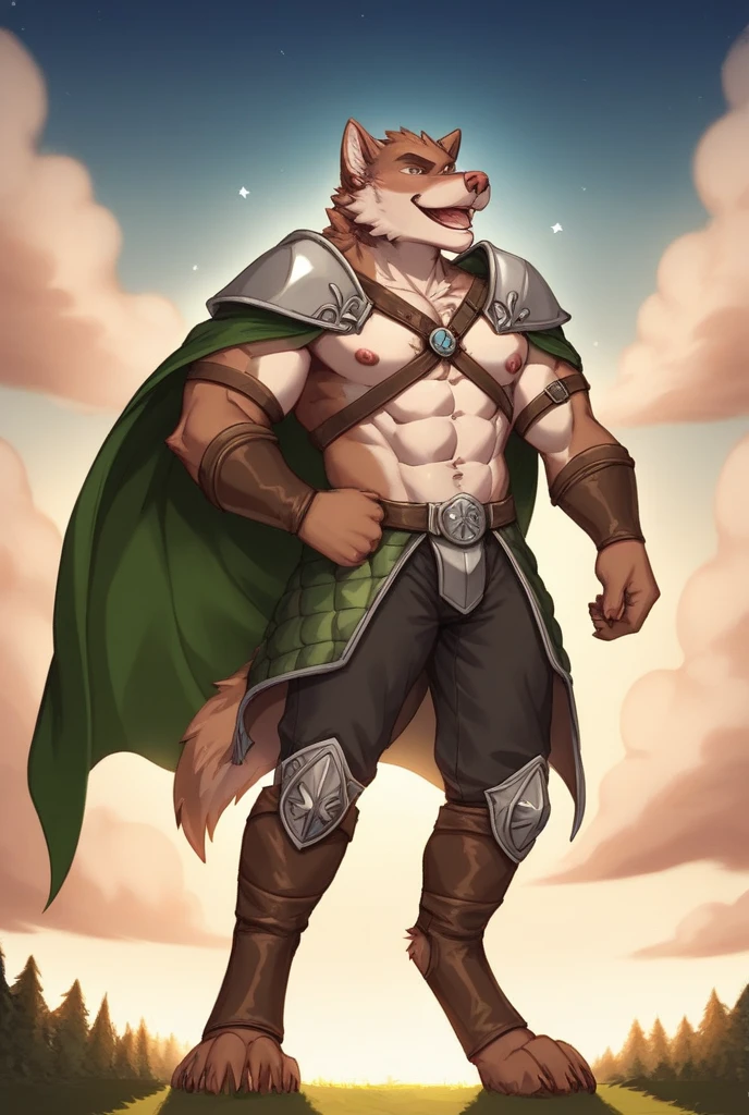 A male thick brown anthropomorphic chubby furry dragon, wearing a skimpy hooded tunic, legging, boots, shorts, round glasses, hood, round snout, climbing a rocky mountain , solo, collecting gemstones,