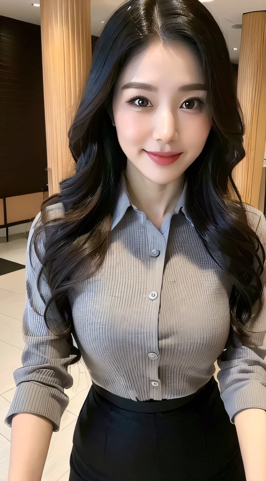 ((top-quality、8K、masterpiece:1.3))、((1womanl))、((A Japanese Lady))、((A MILF))、((45 yers old))、((slim figure))、((Female Ophthalmologist))、((Detailed eye examination room))、((Office Desk))、((Office Desk Tonometer))、((Detailed office chair))、((Sitting on an office chair))、((beautifully detailed hair))、((Float NovaFrogStyle))、((Black hair Long hair))、((Extraordinary beauty))、((Beautiful and ultra-detailed face))、((kindly smile))、((Detailed lab coat))、((Beautiful and detailed scruff))、((Detailed necklace))、((Beautiful and detailed hands))、((Detailed long skirt))、((Sitting cross-legged))、((Detailed beautiful legs))、((Beautiful and detailed ankles))、((Detailed anklet))