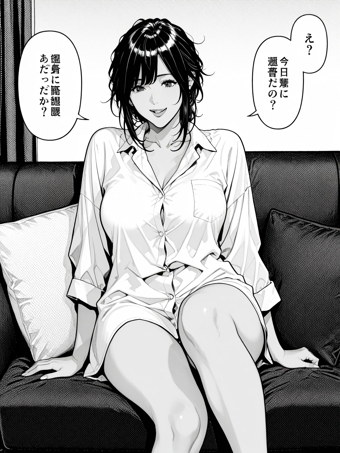 official art,master piece,best quality,high resolution,ayukawa madoka,NSFW,1980s \(style\),1girl,nude,black hair,2man, BREAK,{{{2man}}}{{{2penis}}}{{{2man and 1woman,having sex}}},{{{Double Penetration}}},