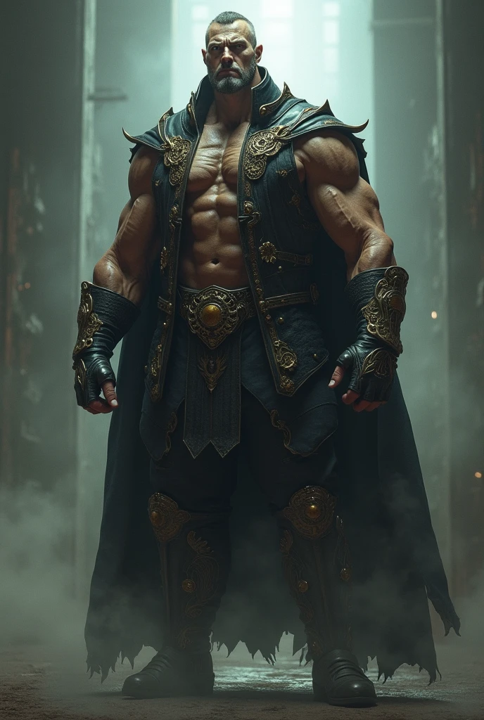 a durian warrior, durian skin armor, sharp spikes, medieval fantasy, dark moody atmosphere, dramatic lighting, highly detailed, cinematic, epic, (best quality,4k,8k,highres,masterpiece:1.2),ultra-detailed,(realistic,photorealistic,photo-realistic:1.37),spartan,dramatic pose,muscular male figure,intense expression,gritty,chiaroscuro lighting,deep shadows,vibrant colors,rich textures,ornate armor and weapons,moody atmosphere,fantasy landscape background,epic and cinematic