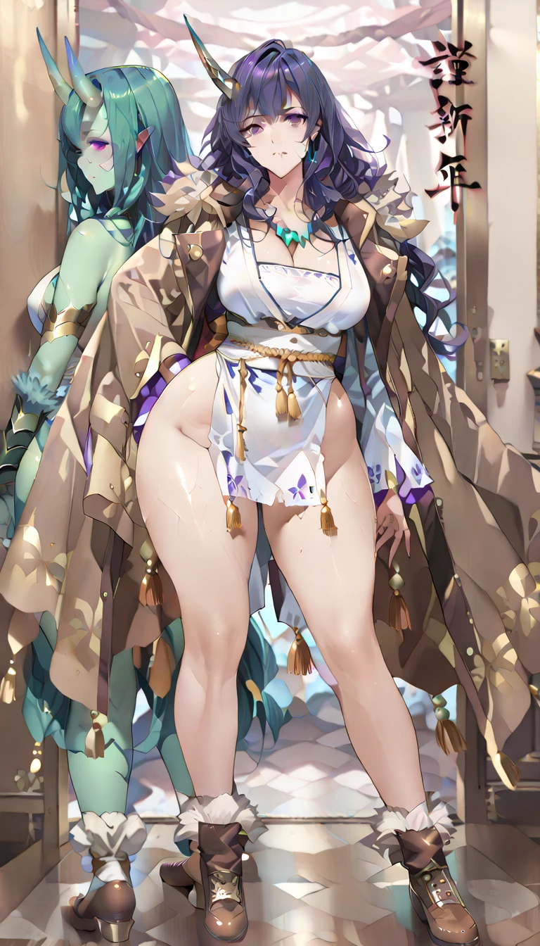 2 girls, gay (realistic, Realism: 1.37), (Masterpiece), (Best Quality: 1.4), (Ultra High Resolution: 1.2), (RAW Photo: 1.2), (Sharp Focus: 1.3), (Facial Focus: 1.2), Elegance, (Full Body: 1.2), (1 pregnant woman wearing transparent white briefs with open belly and transparent white bra: 1.3), (Office Lady), Bikini, Sunglasses, Barefoot (24 years old: 1.1), (Happy smile: 1.3), (Shiny hair: 1.3), [ Casual hairstyle], standing, full body, big breasts, big tits, buttocks, bulge, huge bulge, big ass, buttocks close-up, white liquid drenched all over the body
(kiss hug), close to the belly, landscape, (beautiful sunset background: 1.2), from behind, back, bangs, beautiful detail eyes, looking at the belly, pregnant with twins' belly, October pregnant (cute), (without makeup), sunglasses
+ Lola