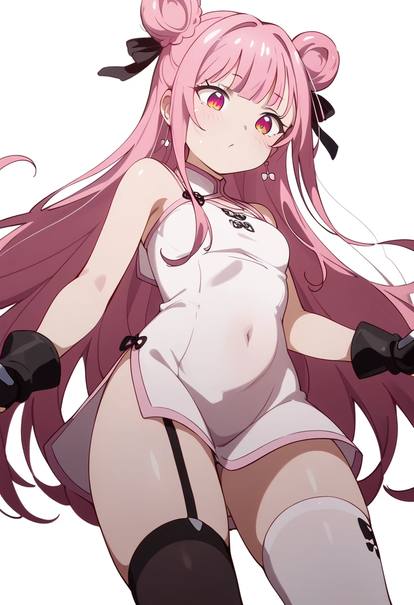 Sagiri "Eromanga-sensei" Izumi, (Bust size very very small.)), (flat chest:1.2), nude, red gag, Blushing, frowning, Bondage and BDSM, Whole body, kneeling position on the floor, Arms tied behind back, facing forward, saliva, drooling, excessive saliva, Fake cat ears, fake cat tail, pussy vibrators, Takate Kote, Panting, ((Blindfolded eye, Blindfold around the head )), Cat position, Pink painted toenails, Nipple piercing, Sideways movement effect, Clothes thrown to one side,