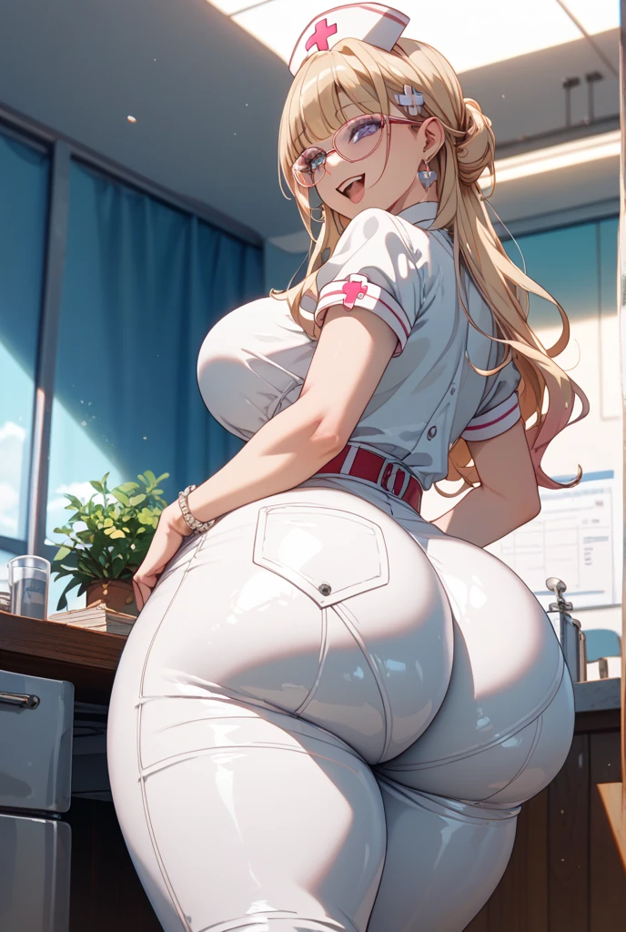 nurse uniform,hospital, latex nurse suit,nurses,busty,elbow gloves,labcoat,silverhair woman,azure eyes , gigantic boobs ,medical instruments,asian nurse,two nurses,speculum,examination room,oversize boobs, ,big ass ,strap on, lay on table ,legs spreaded,giving birth,gyno chair , dentist,Milf
