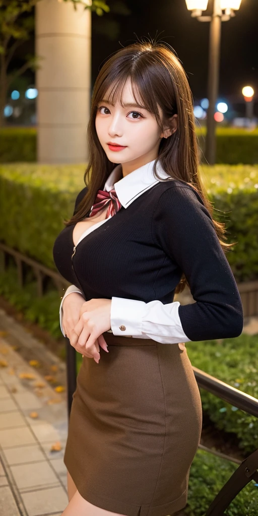 (masterpiece), (best quality),(ultra_highres),(8k resolution),(realistic),(ultra_detailed),(((realism:1.4))),finely detail,high res,colorful,intricate detail,HDR,hand of Guido Daniele,huge breasts,smile, cool & sexy \(idolmaster\),
half body, Looking at the viewer,slim_legs, younger,beautiful_girl,1 girl, beautiful tooth, 18 yesrs old, ((beautiful eyes)), ((beautiful face)), ((focus on face)),vatican city, propped up on one hand (sitting or standing),outdoor
<lora:aiBeautyIthlinni_ithlinniV1:0.4>, <lora:CelicaMS:0.5> celicams, (((ponytail,long hair,light brown hair,blunt bangs, ribbon, cape, school uniform, skirt, vest)))
