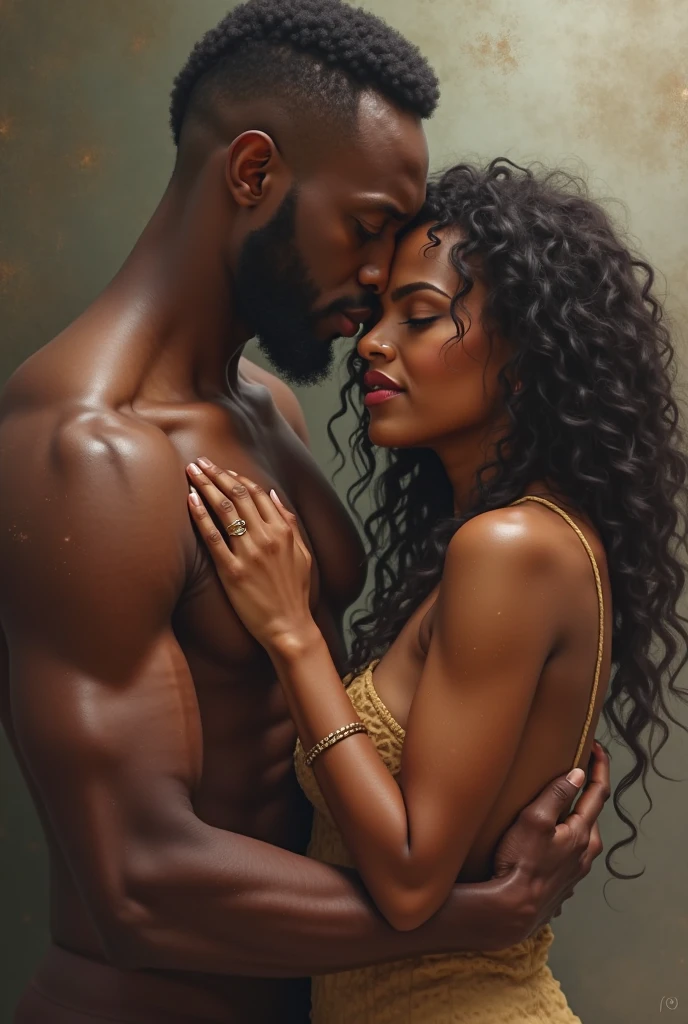 woman letting a man suck on her huge breasts