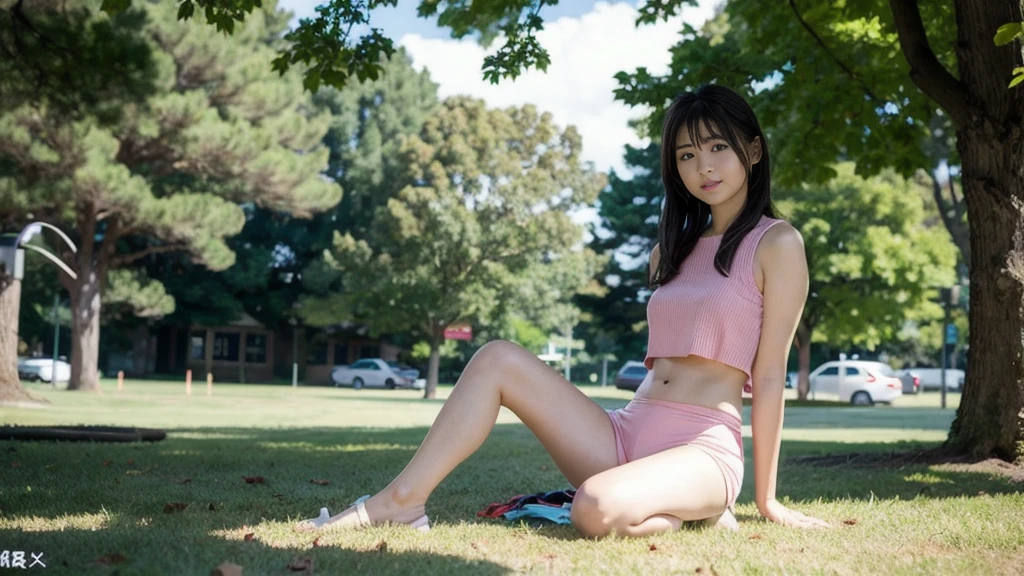 Kasumi, brown eyes, (best quality, ultra-detailed), (realistic:1.37), beautiful and detailed face, ultra-realistic texture, delicate face, delicate body, red lipstick, bright colors. High definition, 8K. angry expression
