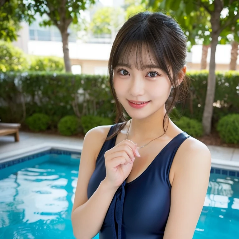 (((perfectionな解剖学で関節が曲がる方向を考えた丁寧な描写))),(((Midnight outdoor jacuzzi in Greenland))),The stars sparkle as if falling,(((Aurora shines red in the beautiful night sky))),(((Beautiful Shiho in a white high-leg one-piece bondage outfit bathing in a luxury hotel jacuzzi pool with a beer in hand))),Faint lighting at the bottom of the pool,The moody atmosphere is impressive,A beautiful girl looking up at the magnificent aurora with a big smile while soaking in a night jacuzzi with the pool ripples shining dully)),(((Front bust shot with the aurora in the background))),The necklace and earrings go well with the white string bikini.,Realistic,perfection,Best image quality,Professional perspective,Great details,Ultra-high resolution,Realistic:1.4),Attention to detail,Attention to detail,Beauty condensed in 1girl,大きな瞳とHigh noseを持つ美しい顔,A coke bottle body with model-like long limbs and a slim waist,Beautiful ankles stand out,Translucent white skin,((4k RAW photos,masterpiece),High-definition RAW color photos,(最high quality),(Contrasting shadow and light),(The best CG),Ultra-high resolution,Highly detailed CG integrated 4K wallpaper),Rim Light,Post-processing,Color grading to bring out ??? appeal,(((Highly detailed face with beautiful hair neatly braided,Eyes that reflect light,4K Digital SLR,high quality,Film Grain,Fujifilm XT3,(Saiharu Body),(Delicate eyes and face),Professional angle,Excellent detail,Beauty condensed in 1girl,繊細でHigh noseを持つ美しい顔,Long limbs like a model,Tight, upward-facing hips,High nose, Clear chestnut eyes, Glossy lips,