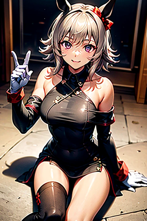 score_9, score_8_upper, score_7_upper, sauce_アニメ,
cat girl, evil smile, olhar malicioso, short dinz, Black Suit, picture-perfect, perfect girl, Grinning, shorth hair