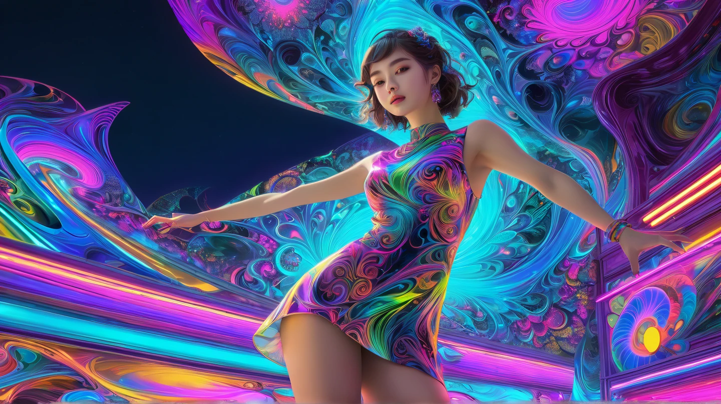 a ((liquid metal portrait: 1.5)) of woman ballroom dancer, a full body picture ((anatomically correct: 1.5)) ultra detailed face, best detailed face, of a exquisite beautiful female ballroom dancer, she is wearing a colorful ballroom dress, best detailed dress, colorful dress, multicores dress, royal fantasy ballroom background, LIQUID METAL, artxldnc