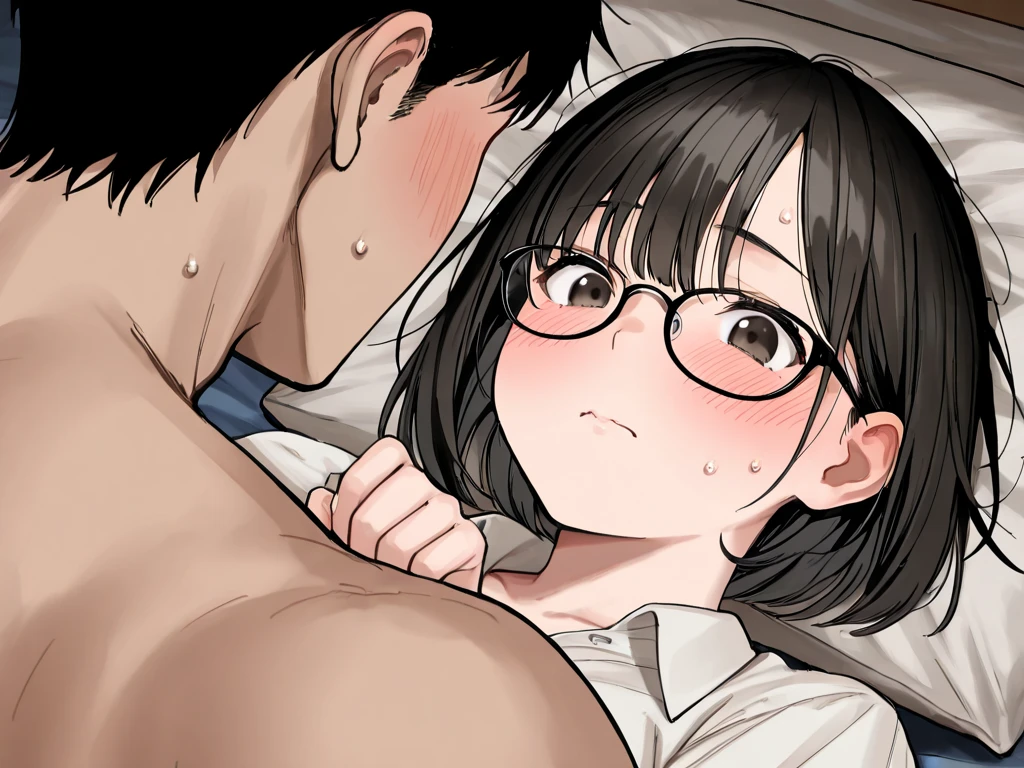 (selfie,vaginal penis,:1.2)(1woman 1boy,sex between men and women,perfect sex:1.3),(facelessmale,Gonzo,hetero,netorare,:1.3),(sweaty skin,:1.2)Slimy and shiny
BREAK (1woman 1boy,Japanese woman,Beauty,20yo,narrow eyes:1.2),(pubic hair,:1.3),(orgasm,troubled face:1.3),nude,pussy,Pink nipples,(breasts,beautiful nipples,:1.1)sweaty skin,(in love hotel,:1.3)indoor,on bed,
BREAK (Absurd masterpiece,absurd resolution,absurd realistic,Breathtakingly,realistic texture,highres,facial expressions:2.0)(Analog Photo grain,vintage film grain,film grain,Fujifilm XT3,8k uhd, dslr,RAW photo,photorealistic,photo grain,:2),(skin textur,realistic skin,:1.3),nsfw,porn masterpiece,