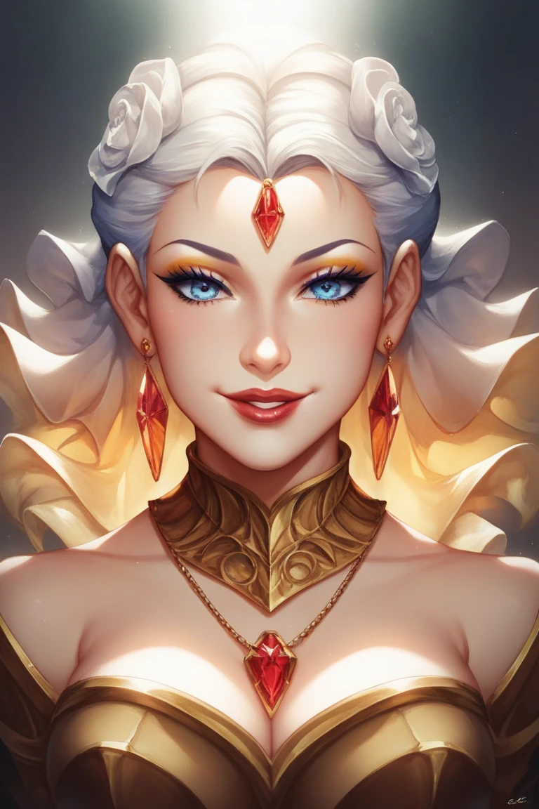 Mage woman fire ball