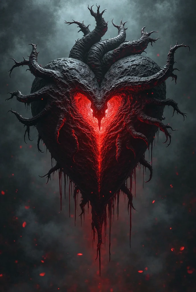 high quality image, A flesh ((human)) ((devil's heart)) burning hell, princess tower, Chains, Red hue, highly detailed, high resolution, ((ray tracing reflections)), dramatic lighting, 8k, intricate complexity, heavy volumetric cinematic perfect light, flames, pain, lava, demons, ((((The devil's human body)))), magical beams, epic scene, metal shards, red fire horns, fire rain, surreal futurism, realistic photo, photographed on a Canon EOS-1D X Mark III, 50mm lens, F/2.8, ((((intricately detailed, hyperdetailed)))), ((RAW color)), sharp focus, HDR, 4k resolution, Cinematic film, (((photorealistic 3d render))), ((scary))
