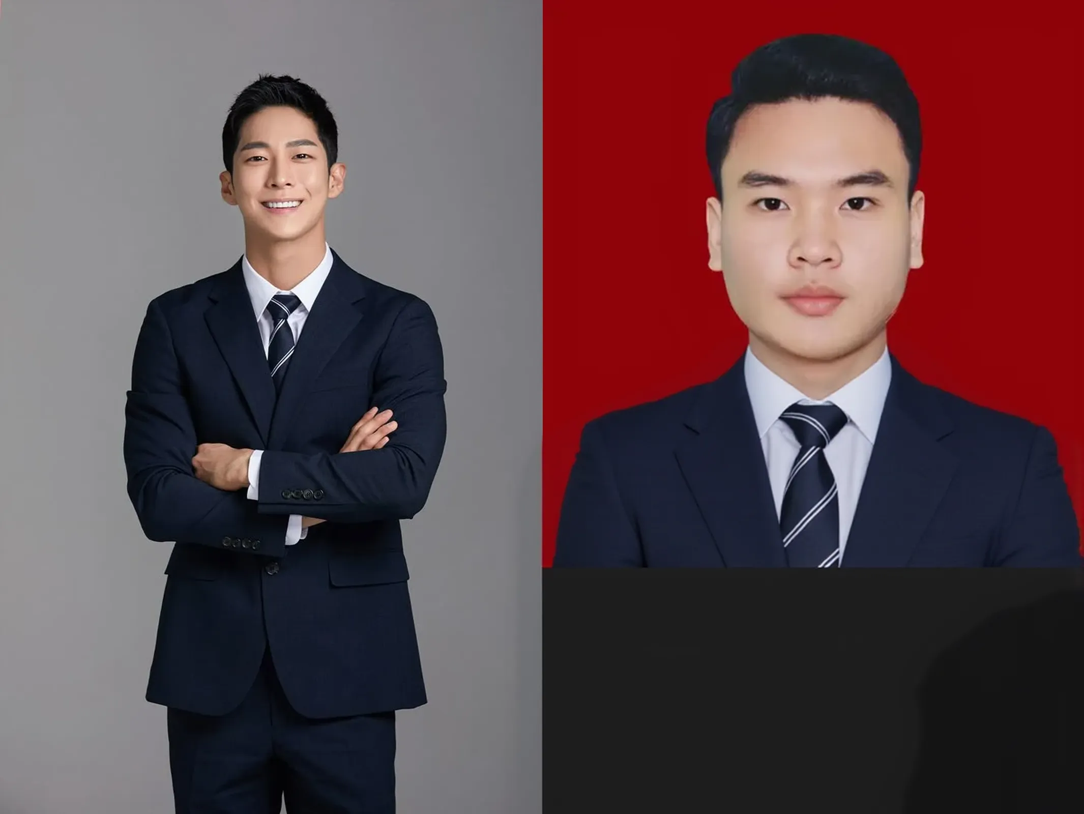 arafed image of a young man in a suit and tie, full protrait, ramil sunga, protrait, riyahd cassiem, nivanh chanthara, potrait, foto, raden saleh, portait photo profile picture, picture, profile picture 1024px, profile picture, photo portrait, mohamed chahin