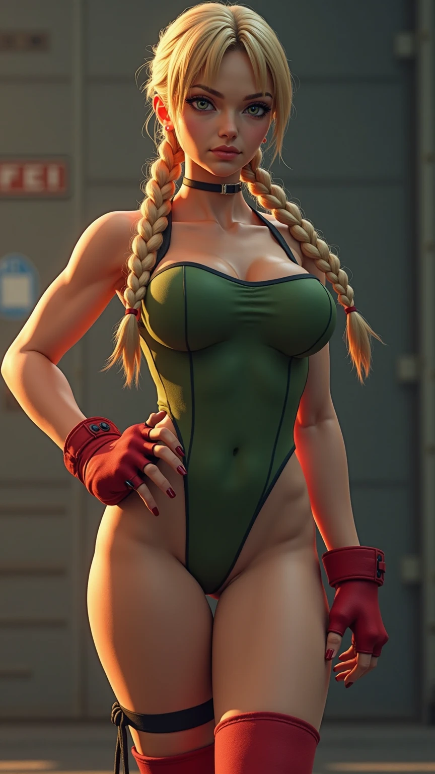 (Melhor qualidade:1.3), Mitsuri Kanroji, esconder, escote, sedutor, rosto sensual, sensual, curvy body, bunda grande, tetas grandes , (latex bikini) , (tirar: Frente), (pose: seios empinados )