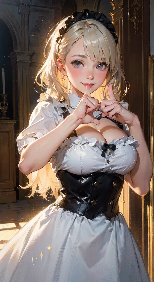 top-quality、realistic touch,high-detail、photoRealstic、skirts that are too short、big eye、Big breasts that are about to fall out of your clothes、Strong platinum blonde eyelashes、platinum-blonde、Beautie、A sexy、full body Esbian、Sparkling eyes、Submissive smile、Flushed cheeks、Kamimei、thin-waist、Voluptuous thighs、Enraptured look、Raked bangs、The forehead is protruding、See-through clothing、high-heels、Get down on all fours and look up at me、Inside a dim wooden room、She is chained off-screen with a collar and chain..、With my mouth wide open、Sticks out her very long tongue、Fold your hands behind your head、long tongue、Sticks out her very long tongue、Sticks out her very long tongue、She licks the water from the plate on the floor.