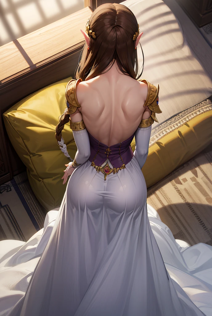 masterpiece, best quality, (colorful), cinematic lighting, extremely detailed CG unity 8k wallpaper, beautiful detailed face, an extremely delicate and beautiful, (dynamic angle:1.1), luxurious palace, dark red hair, photo of sexy 30yo woman, purple golden robes, happy, soft, masterpiece, volumetric light, best quality, complimentary colors, dramatic lighting, intricate details, subsurface scattering, showing her butt pussy,