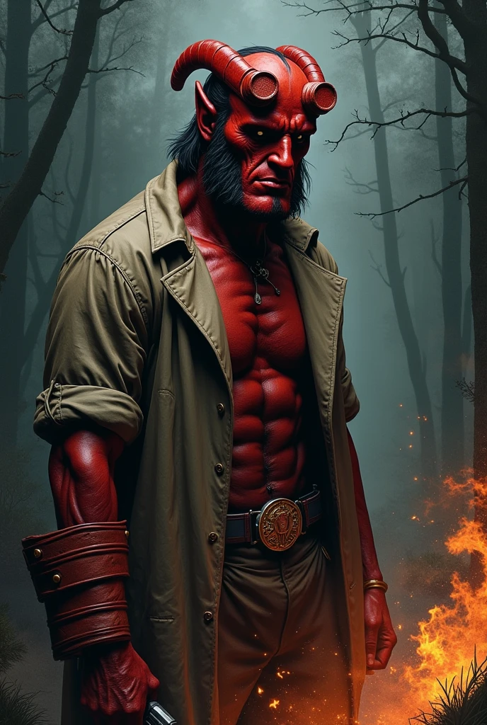 Sean Connery as Hellboy realistic as movie description