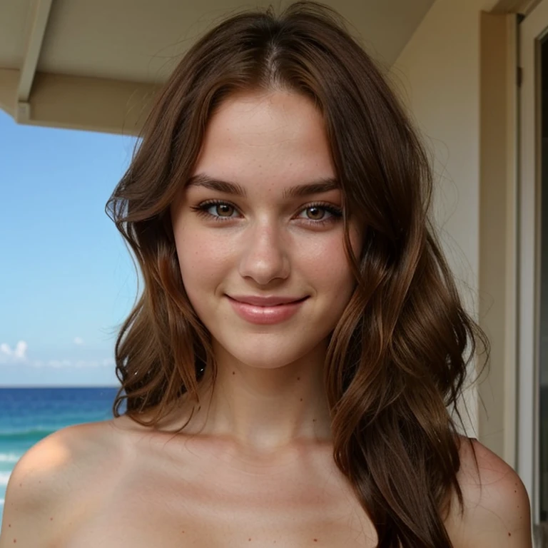 <lora:an1a0lsen_v1.0:0.8>, Full Body Portrait of a anyaolsen woman with blue eyes, Beautiful, Perfect Eyes, Detailed Face, Erotic, (highly detailed skin:1.1), (Smiling), (perfect breasts:1.1), ((perfect nipples)), perfect Slim body, NSFW, Nude, Pussy, Modelshoot style, Professional Photography, Soft Lighting, Photorealistic, Realistic, detailed face, standing in Foggy misty beach at the northern end of Patrick's point state park in Humboldt county California USA background, blurred background, volumetric fog, RAW, analog style, sharp focus, 8k, high res, DSLR, high quality, Fujifilm XT3, film grain, award winning, stunning