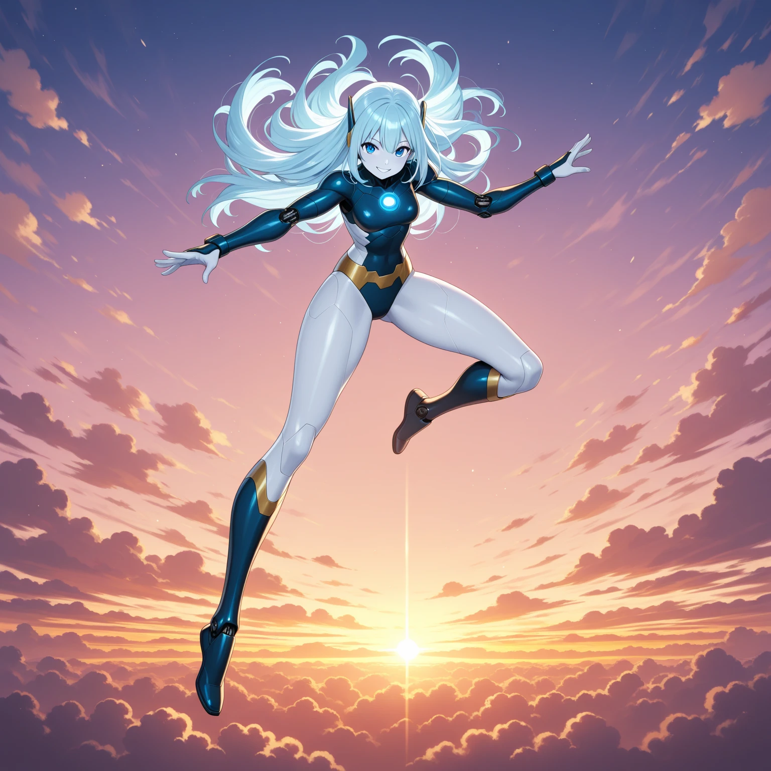 (Masterpiece, 4k resolution, ultra-realistic, very detailed), (White superhero theme, charismatic, there's a girl on top of town, wearing Spider-Man costume, she's a superhero), [ ((25 years), (long white hair:1.2), full body, (blue eyes:1.2), ((Spider-Man pose),show of strength, jumping from one building to another), ((sandy urban environment):0.8)| (cityscape, at night, dynamic lights), (full moon))] # Explanation: The Prompt mainly describes a 4K painting of ultra-high definition, very realistic, very detailed. It shows a superheroine at the top of the city, wearing a Spider-Man costume. The theme in the painting is a white superhero theme, the female protagonist has long white hair, is 25 years old and her entire body is shown in the painting. In terms of portraying the actions of superheroines, spiders are employed --auto