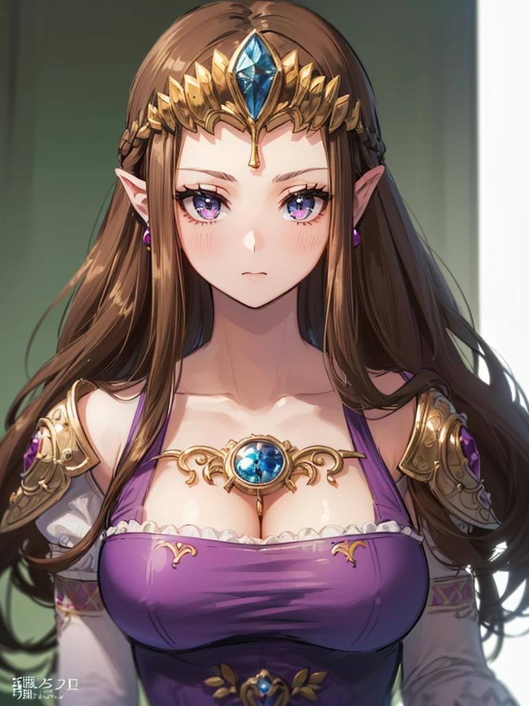 (((Face close-up))),(((Offer a prayer))),(Expressionless),((((Please lift your skirt)))))),((Upper Body)),((alone)),((),Anime art style,masterpiece,(Highest quality), (Super detailed),(Very delicate and beautiful),(alone),(detailedな顔と目),Beautiful eyes like jewels,(A truly gorgeous jeweled ruffled rococo ball gown dress),(((Mature Woman,Queen))),((1 Queen in a beautiful embroidery and jeweled absolutely gorgeous rococo ballgown dress with voluminous full length hoop skirt)),((crinoline)),,((Straight hair galore,Very long straight hair with plenty of volume,Super long straight hair)),,Cleavage,(bed),length_gloves,Very gorgeous hair accessory,Sparkling、((((Front Face)))),((((Adult Expressions)))),((((Beautiful Face)))),((((dress)))),((smile)),(((Long Hair)))),((((Straight hair)))),((Cleavage)),((((Dark brown hair)))),Princess Zelda,((chest is slightly exposed)), ((Highest quality)),,(Very detailed) ,((Purple blouse)),((Put your arms behind your back)),Brown Hair,((Embarrassed look)),Blushing, ((Highest quality)), (Very detailed),((detailed)),(((pray))),Nintendo, The Legend of Zelda),Crying face,Blushing,((alone)), ((Highest quality)), (Very detailed), ,
